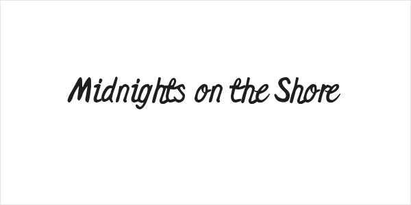 Midnights on the Shore Logo