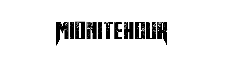 Midnite Hour Caratteri