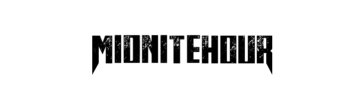 MidniteHour  Free Fonts Download