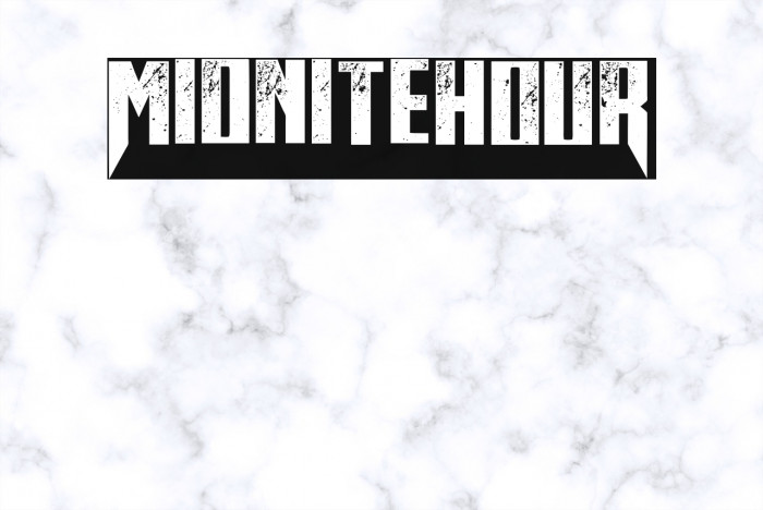 MidniteHour Font examples