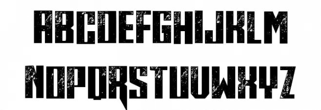 MidniteHour Font LOWERCASE