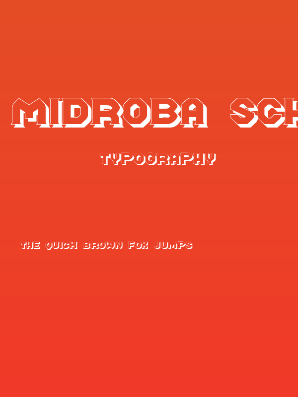 Midroba Schatten Poster