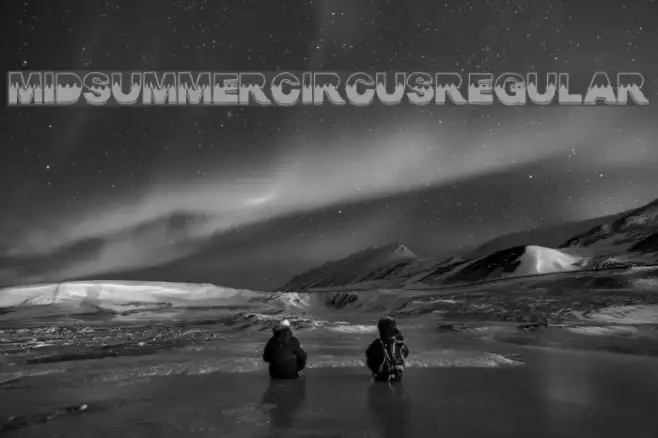 MidsummerCircus-Regular Example 1