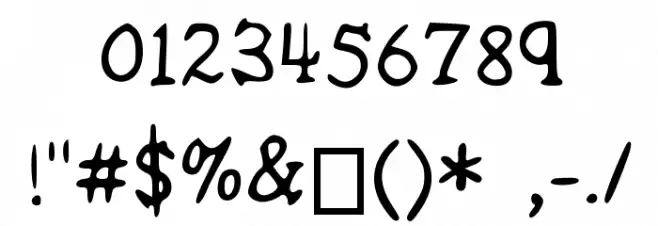 Midtown Roman Schoolhouse Medium Font OTHER CHARS