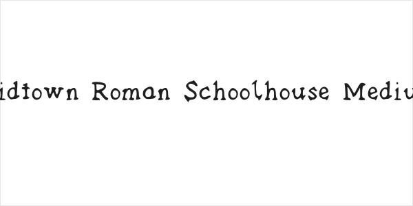 Midtown Roman Schoolhouse Medium Logo