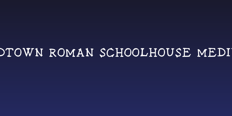 Midtown Roman Schoolhouse Medium Social Header