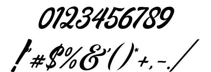 Midtown Font OTHER CHARS
