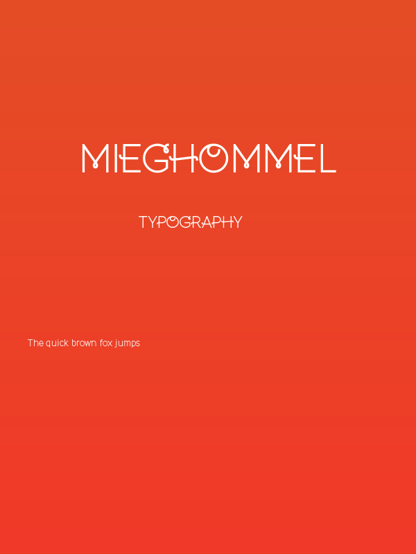 Mieghommel Poster