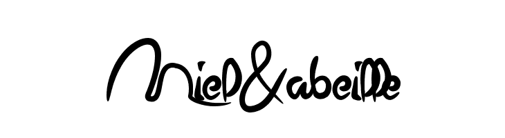 Miel&abeille  Frei Schriftart Herunterladen