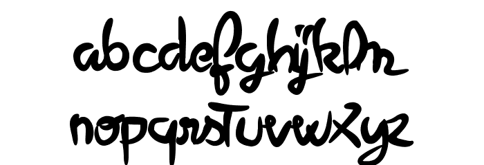Miel&abeille Font LOWERCASE