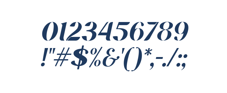 Mifer Holland Oblique Other Characters