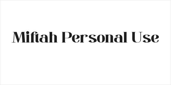 Miftah Personal Use Logo