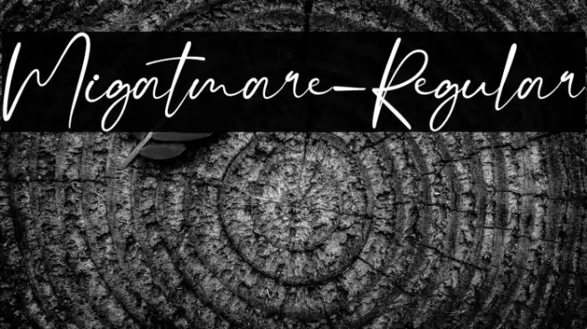Migatmare-Regular Example 2