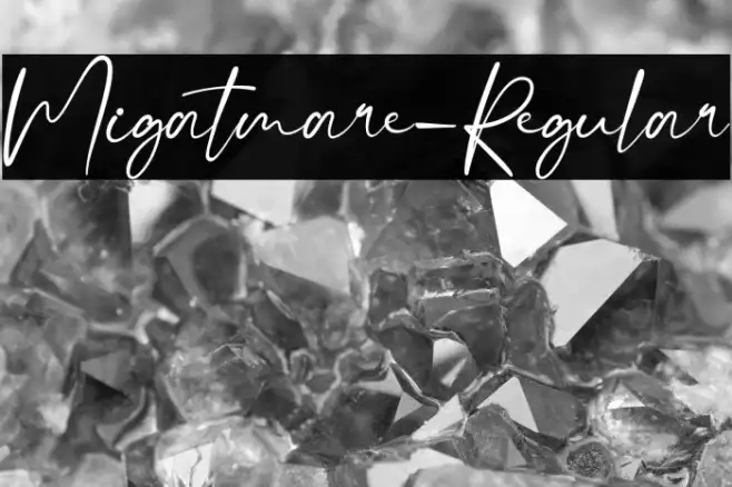 Migatmare-Regular Example 3
