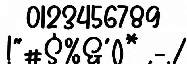 Migawe Font OTHER CHARS