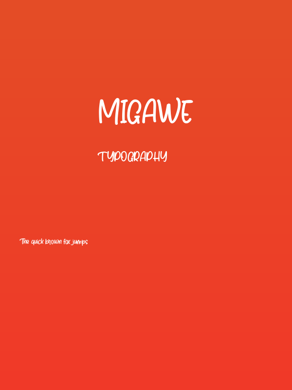 Migawe Poster