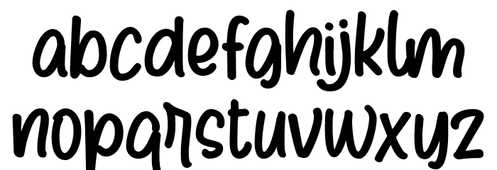 Migawe Font LOWERCASE