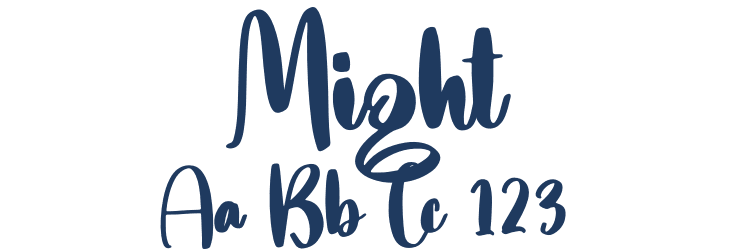 Might Font Preview