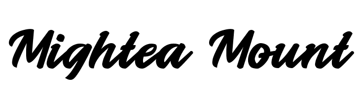 Mightea Mount  Frei Schriftart Herunterladen