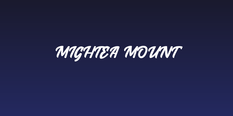 Mightea Mount Social Header