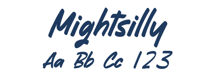 Mightsilly Font Preview