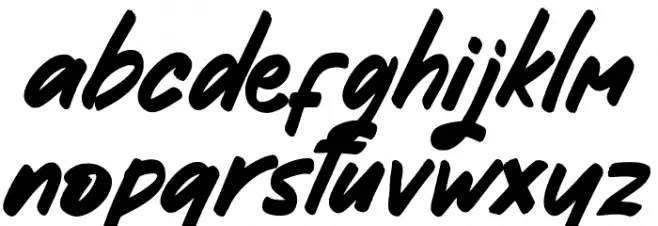 Mightsilly Caratteri MINUSCOLO