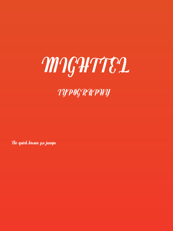 Mighttel Poster
