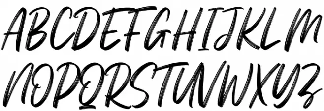 Mightwell Personal Use フォント 大文字