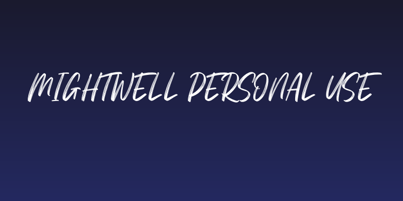 Mightwell Personal Use Social Header