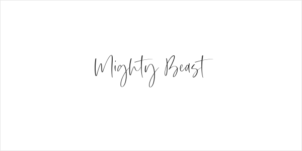 Mighty Beast Logo