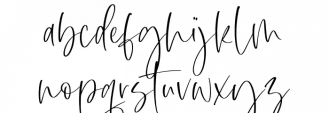 Mighty Beast Font LOWERCASE