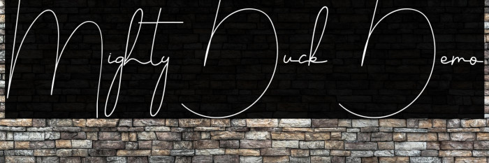 Mighty Duck Demo Example 1