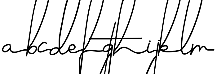 Mighty Duck Demo Font LOWERCASE