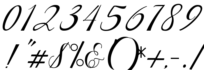 Mighty Free Font OTHER CHARS