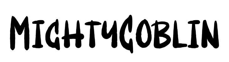 Mighty Goblin  Frei Schriftart Herunterladen