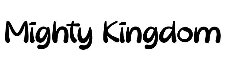Mighty Kingdom  Fuentes Gratis Descargar