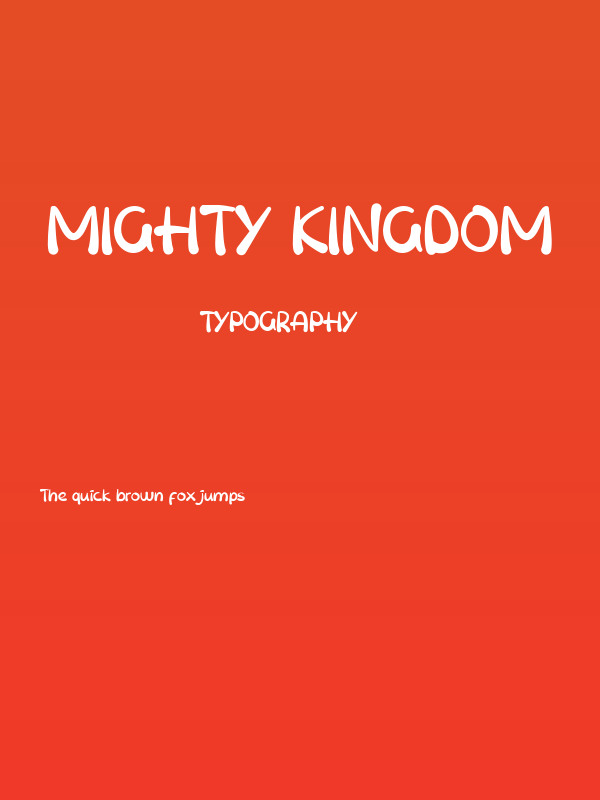 Mighty Kingdom Poster