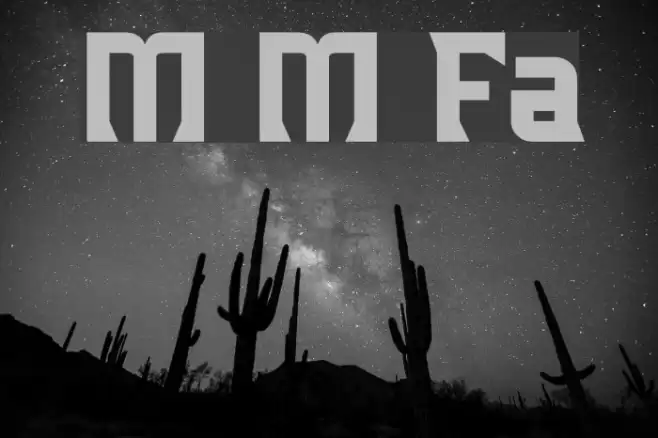 Mighty Mighty Friars Font examples