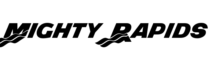 Mighty Rapids Font