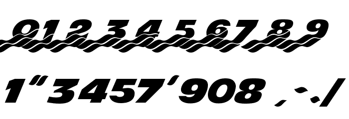 Mighty Rapids Font OTHER CHARS