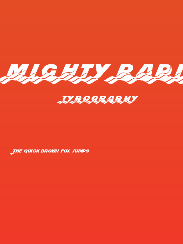 Mighty Rapids Poster