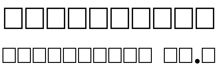Mighty Regular Font OTHER CHARS