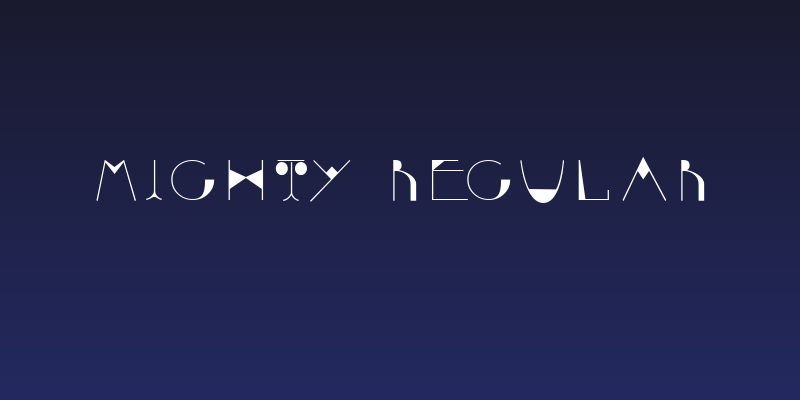 Mighty Regular Social Header