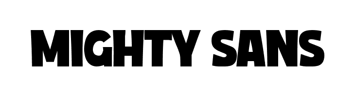 Mighty Sans  les polices de caractères gratuit tlcharger