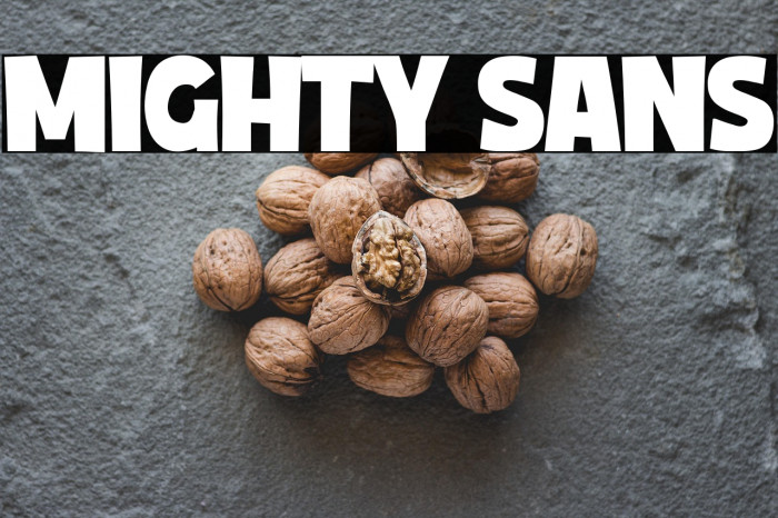 Mighty Sans Example 3