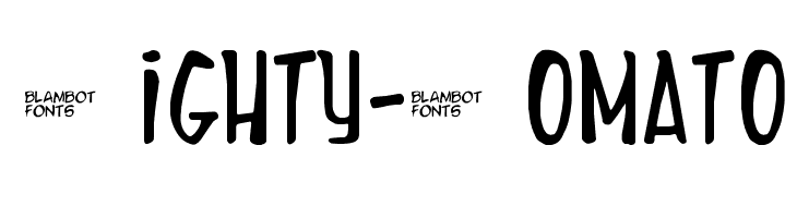 Mighty-Tomato  Frei Schriftart Herunterladen