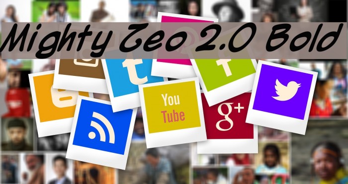 Mighty Zeo 2.0 Bold Fonte examples