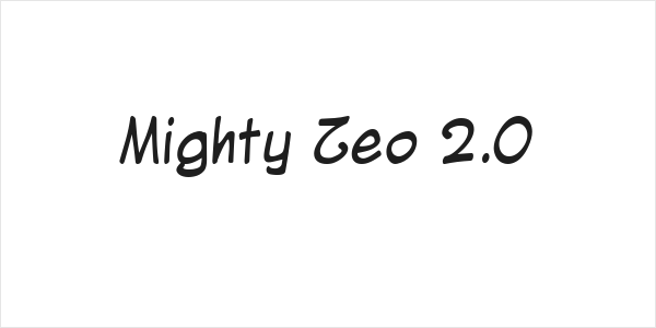 Mighty Zeo 2.0 Logo