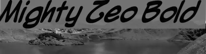 Mighty Zeo Bold Example 1