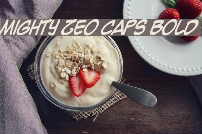 Mighty Zeo Caps Bold Example 1